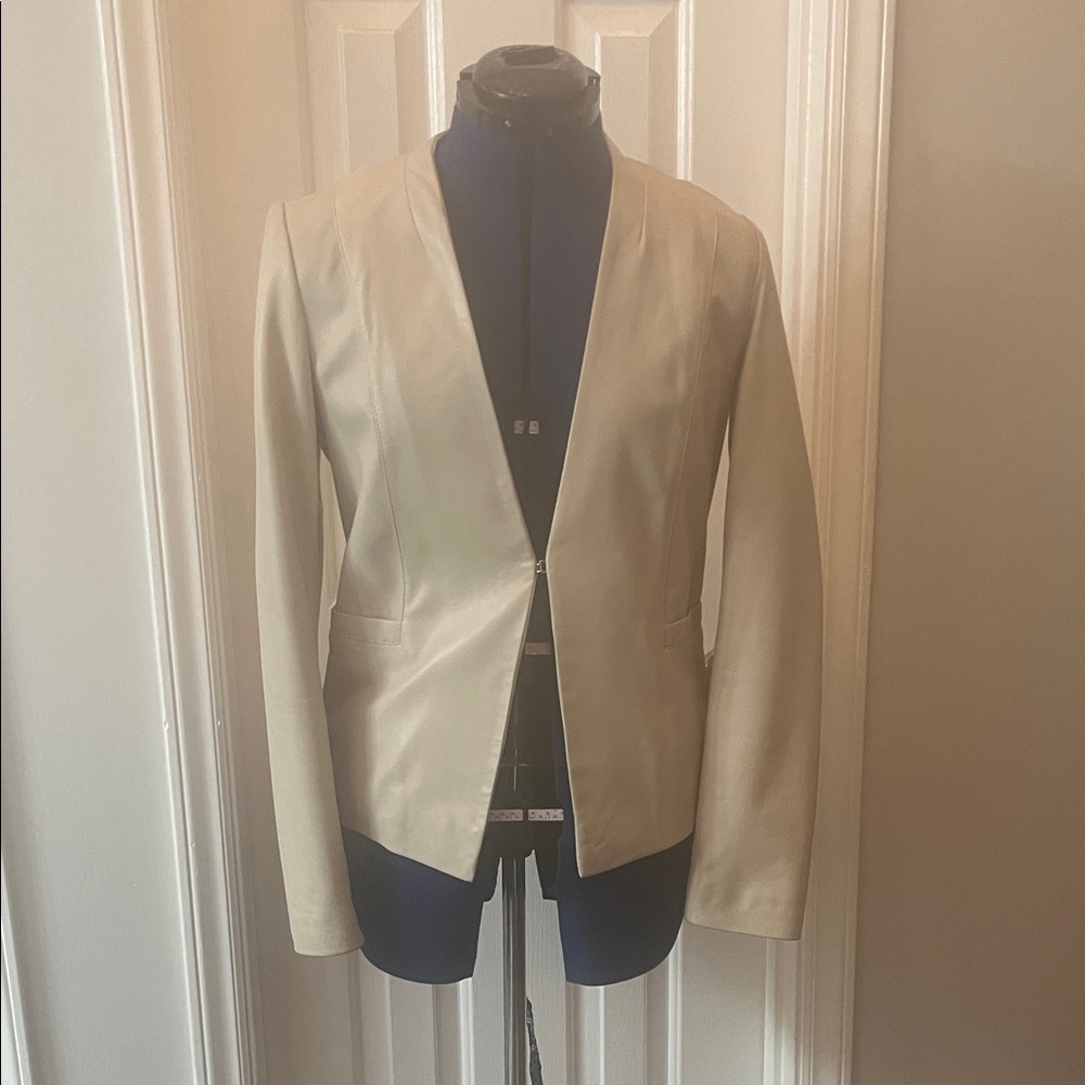 Cole Haan Leather Blazer